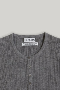 【ELBORN】Lace Wool Knit Cardigan Set-up
