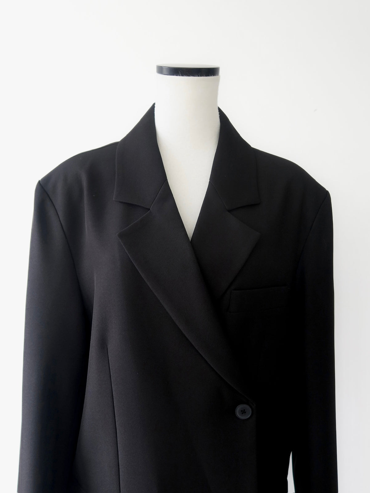 stripe-line tailored jacket