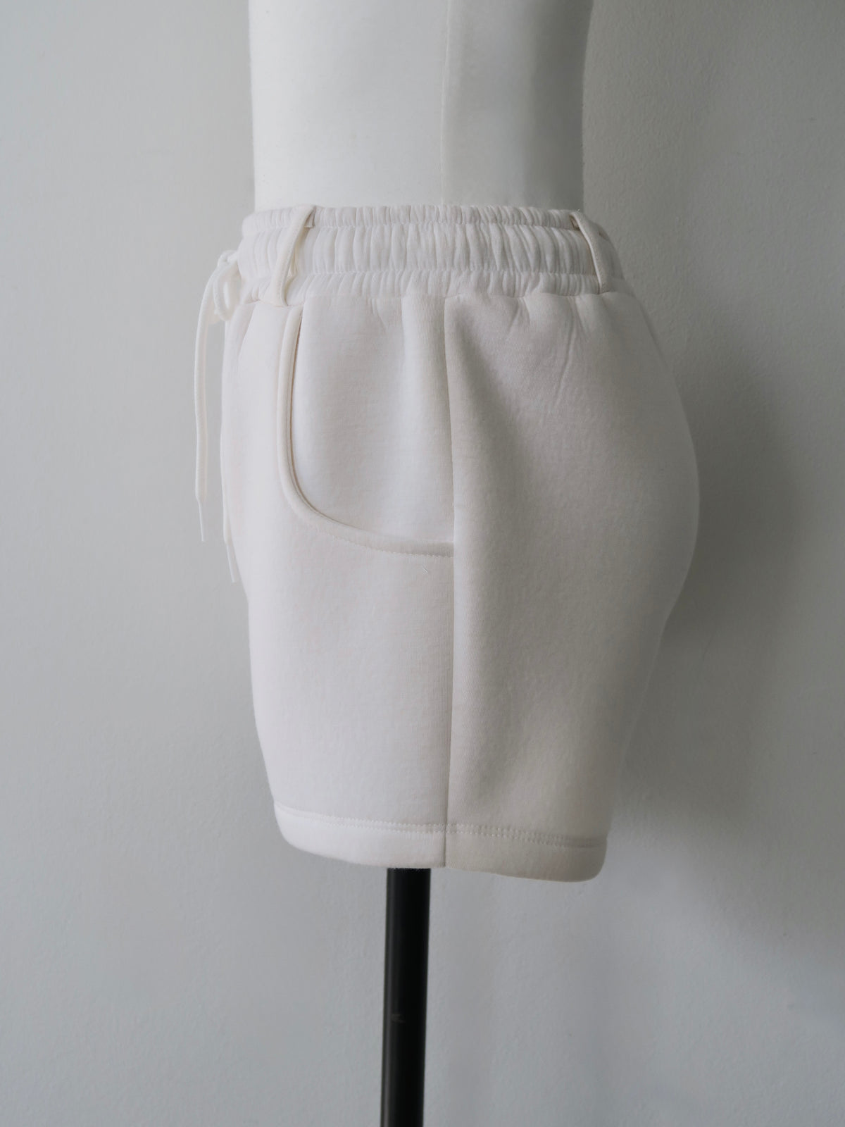 soft minimal sweat shorts