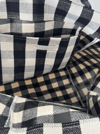 【SAMPLE SALE / swanë】gingham big tote bag