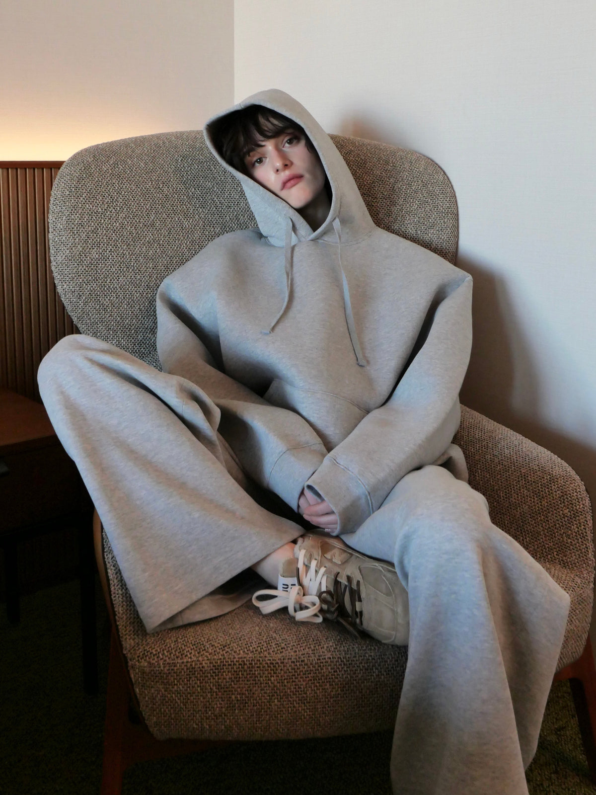 [ sample sale ] tuck sweat pants
