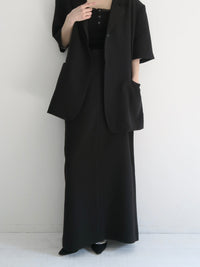 [ sample sale ] straight maxi skirt