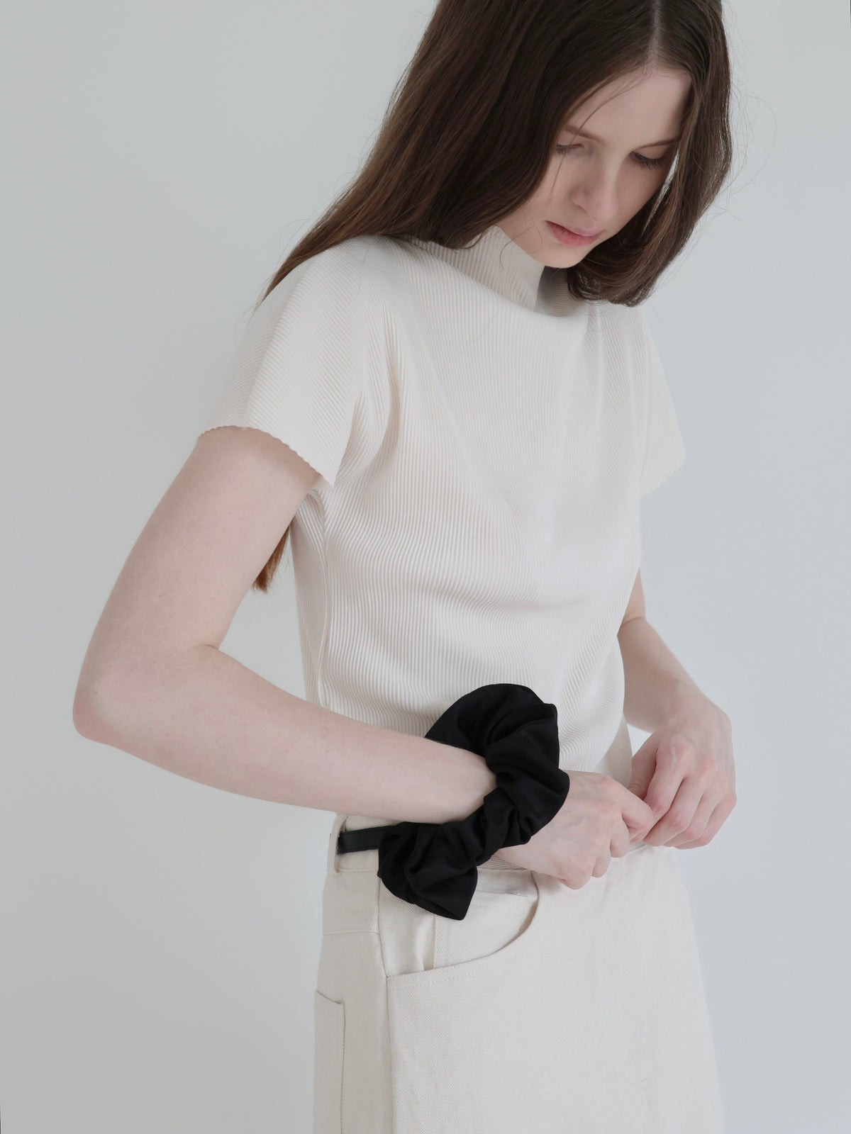 [NOWNS] Seine | Pleated Top