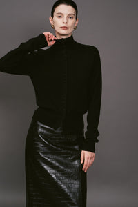 【ELBORN】Maeve Wool Cashmere Knit Cardigan
