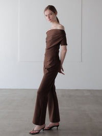 airy drape silhouette set-up