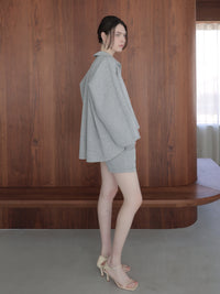 soft minimal sweat shorts