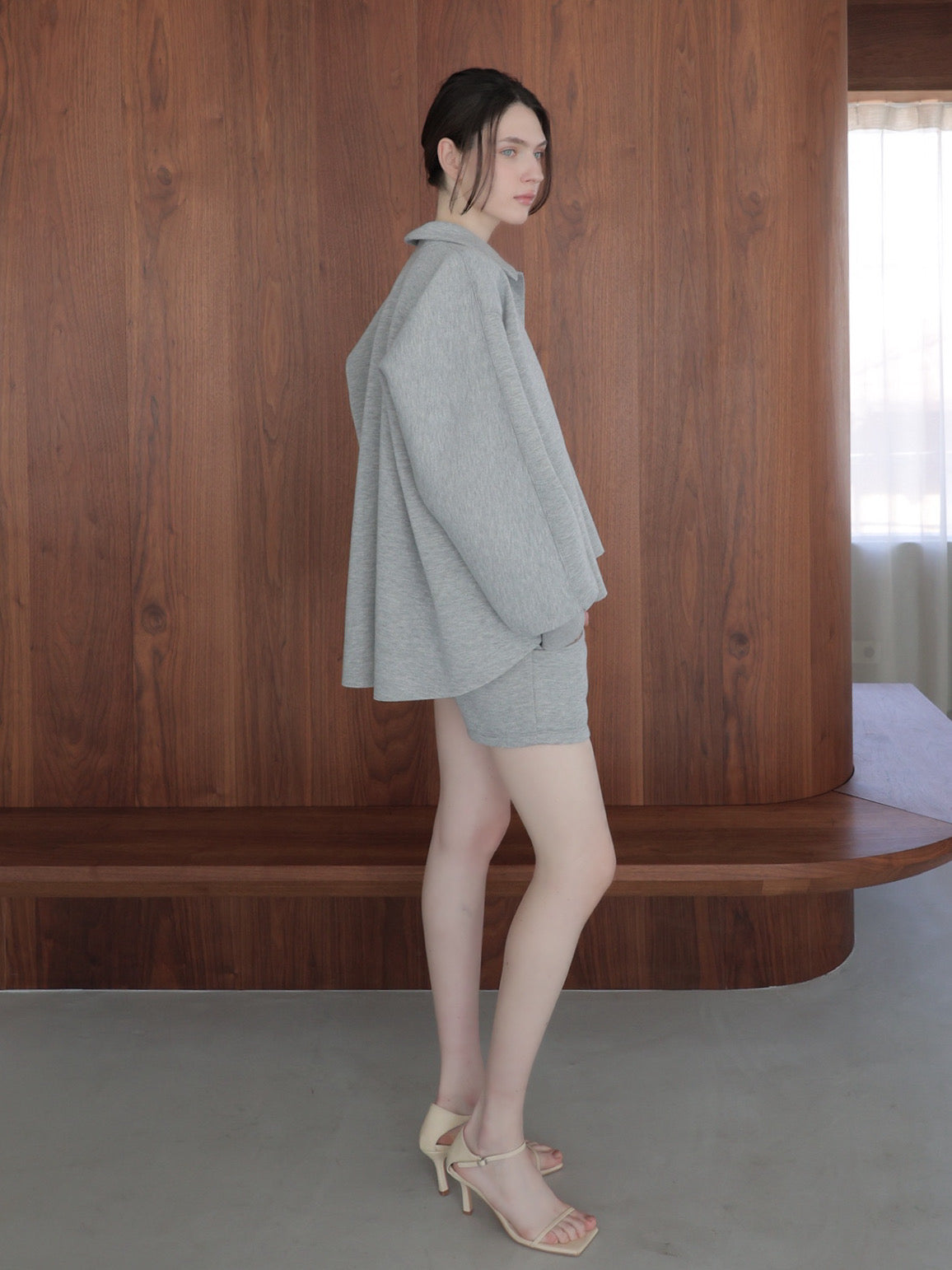 soft minimal sweat shorts