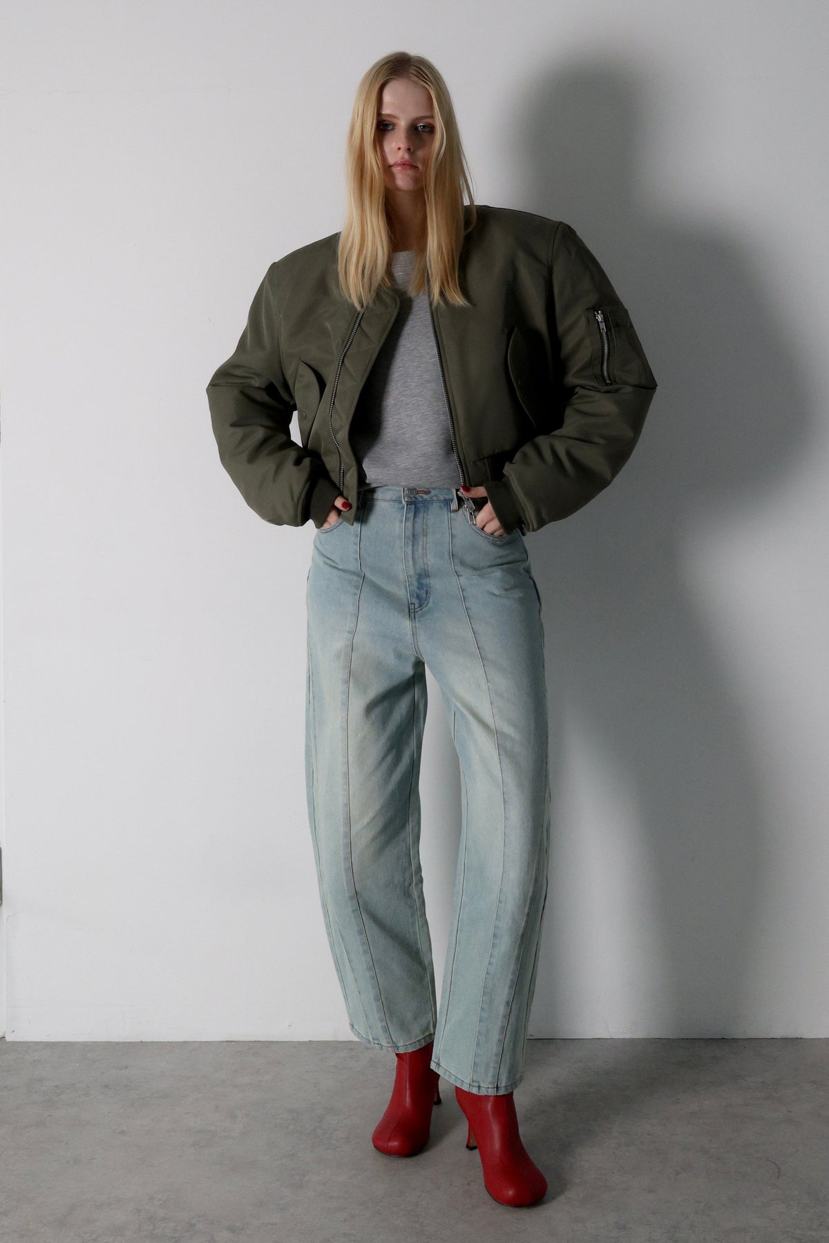 【SAMPLE SALE / AMOMMA】PADDED MA-1 JACKET