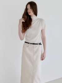 [NOWNS] Seine | Pleated Top