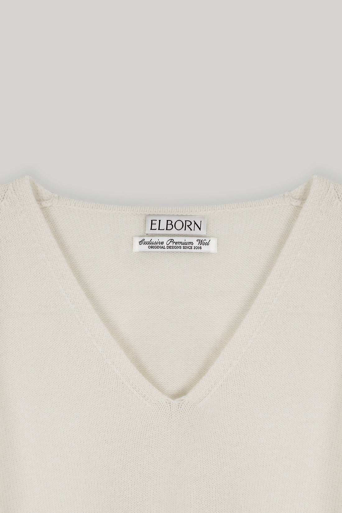 【ELBORN】Rona 羊毛V领针织上衣