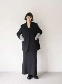 [ sample sale ] straight maxi skirt