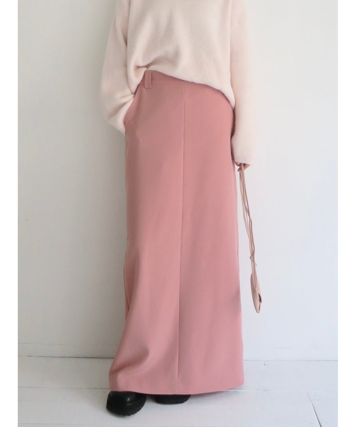 [ sample sale ] straight maxi skirt