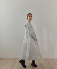 【SAMPLE SALE / KALENO】cotton gather shirt op