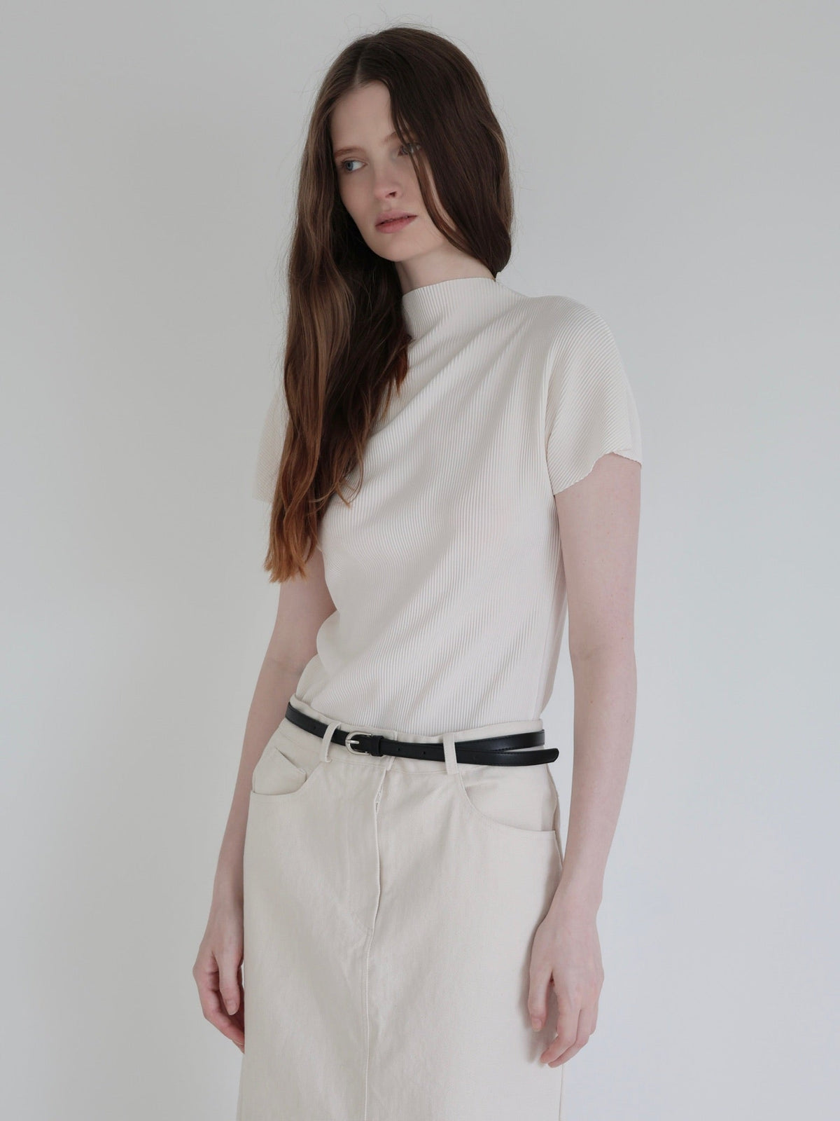 [NOWNS] Seine | Pleated Top