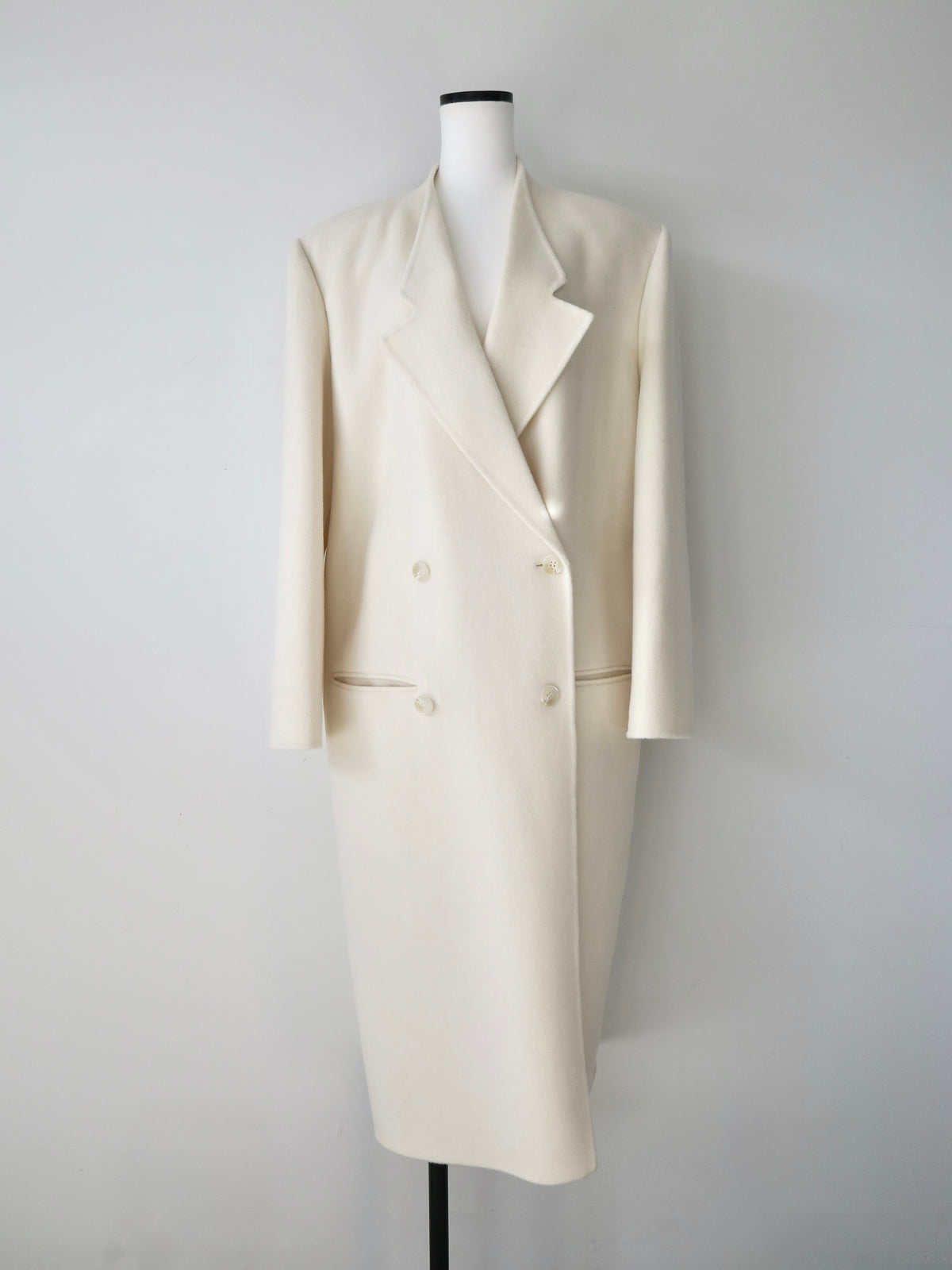 【AMOMMA】CASHMERE PADDED LONG COAT