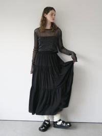 [ sample sale ] glitter sheer tops