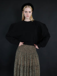 【AMOMMA】PUFF SLEEVE SWEAT - 起毛なし -