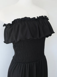 frill maxi jumpsuit