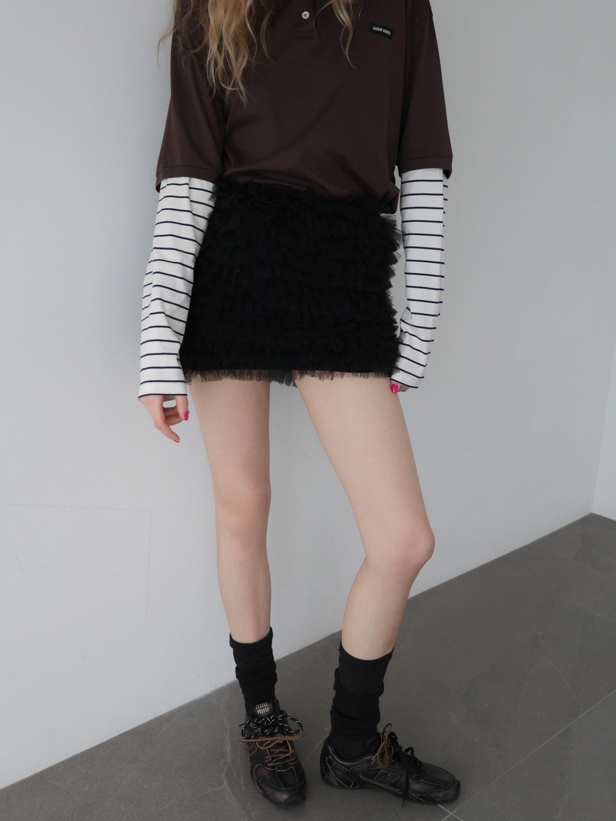 AUDREY 纱裙短裤