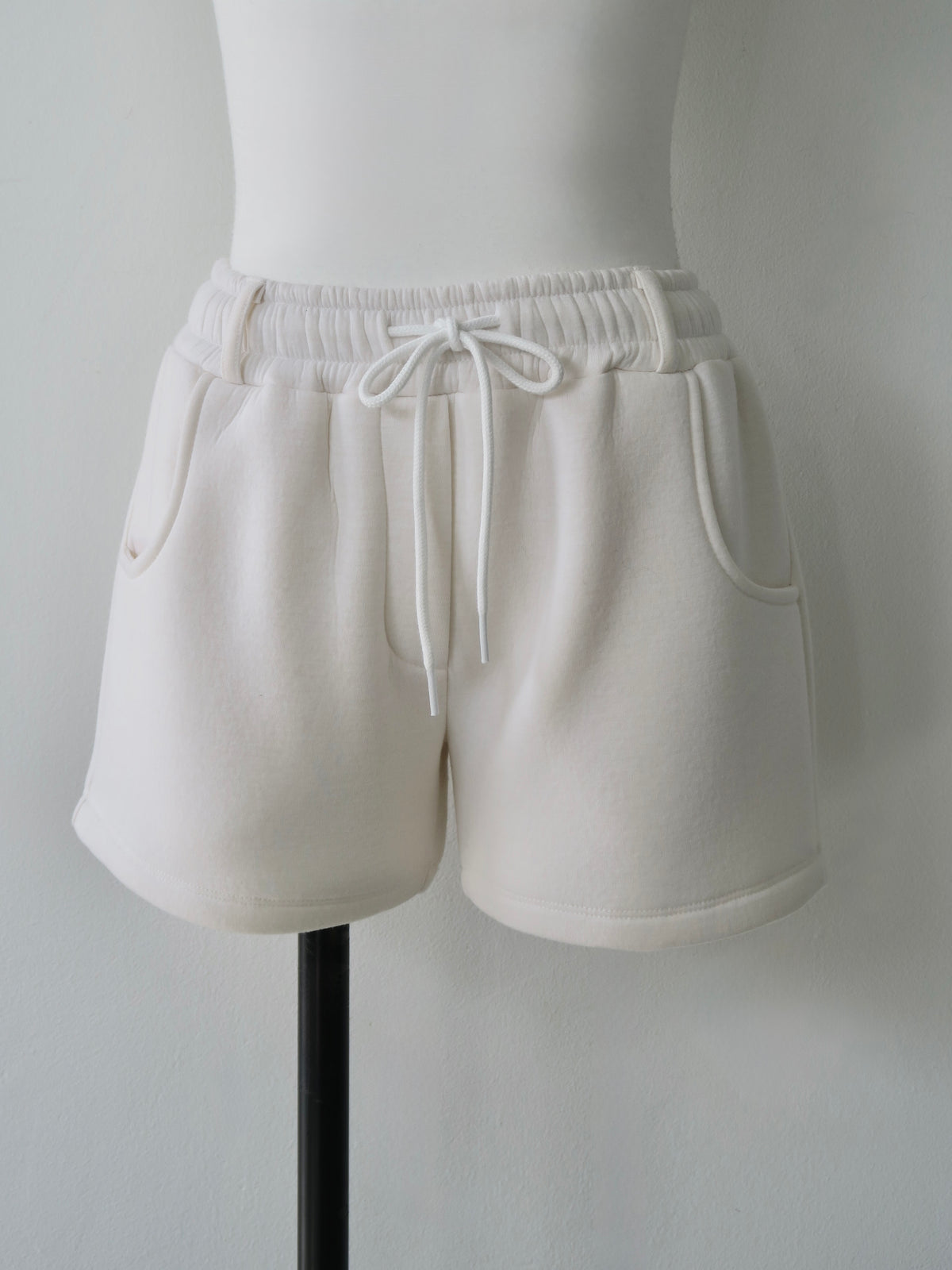 soft minimal sweat shorts