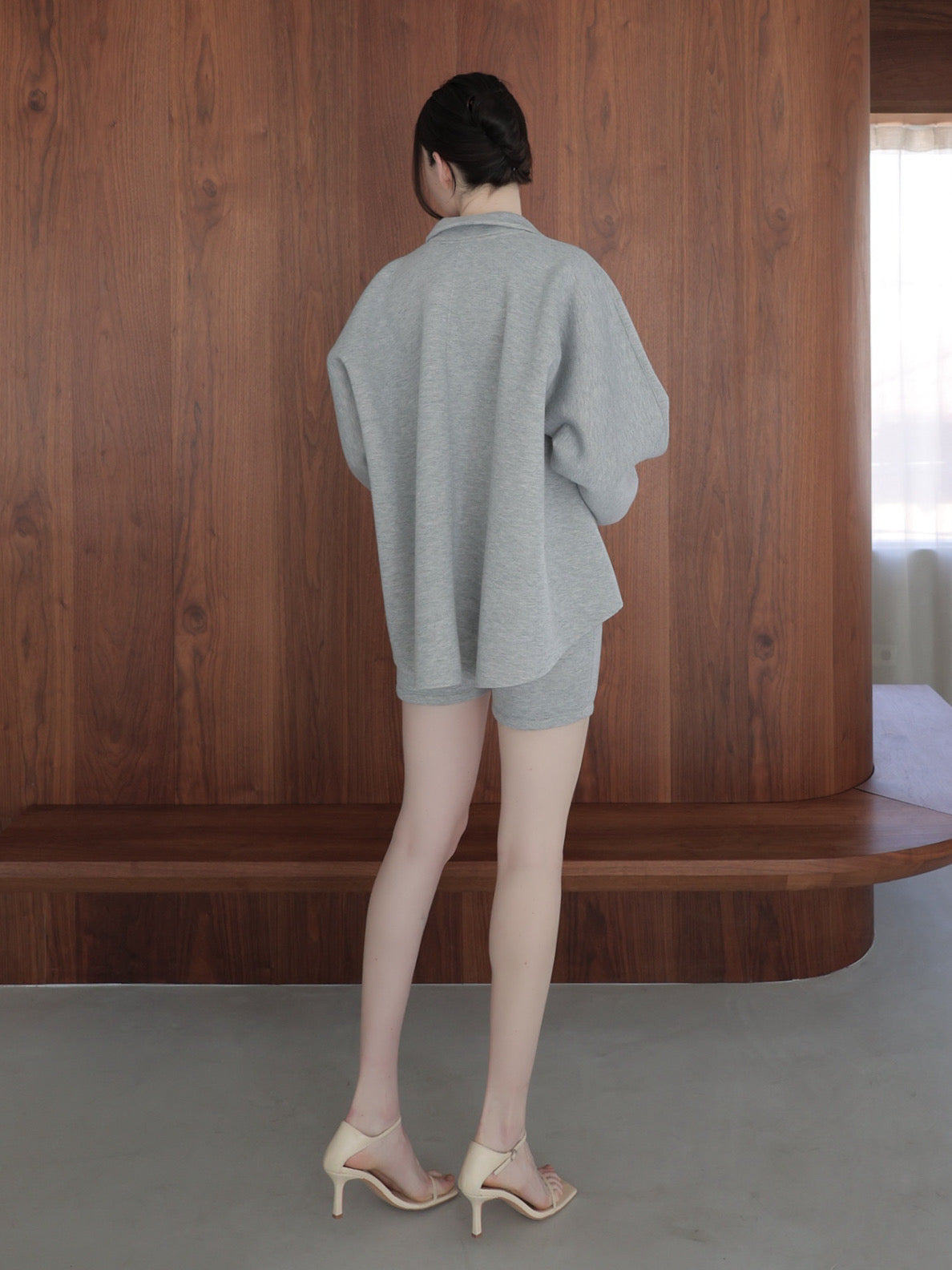 soft minimal sweat shorts