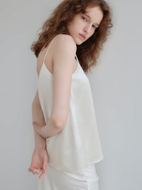 【NOWNS】Lulà | Satin cami top