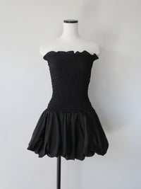 【SAMPLE SALE / célon】volume flare mini dress
