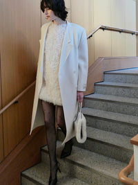 【AMOMMA】CASHMERE PADDED LONG COAT