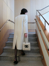 【AMOMMA】CASHMERE PADDED LONG COAT