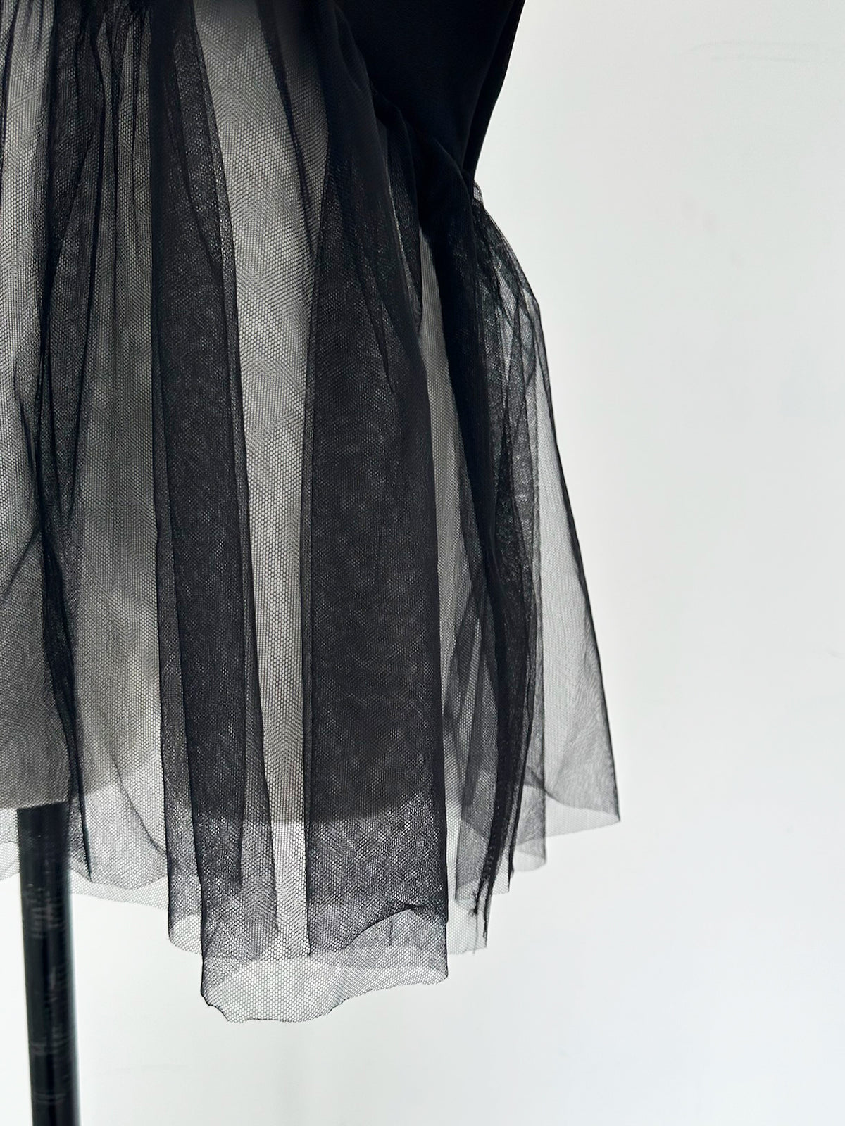 【SAMPLE SALE / swanë】 tulle switching open tunic