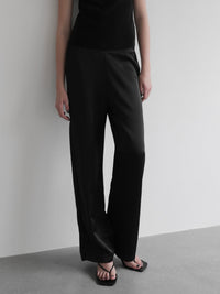 【NOWNS】Alma | Satin sleek pants
