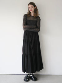[ sample sale ] glitter sheer tops