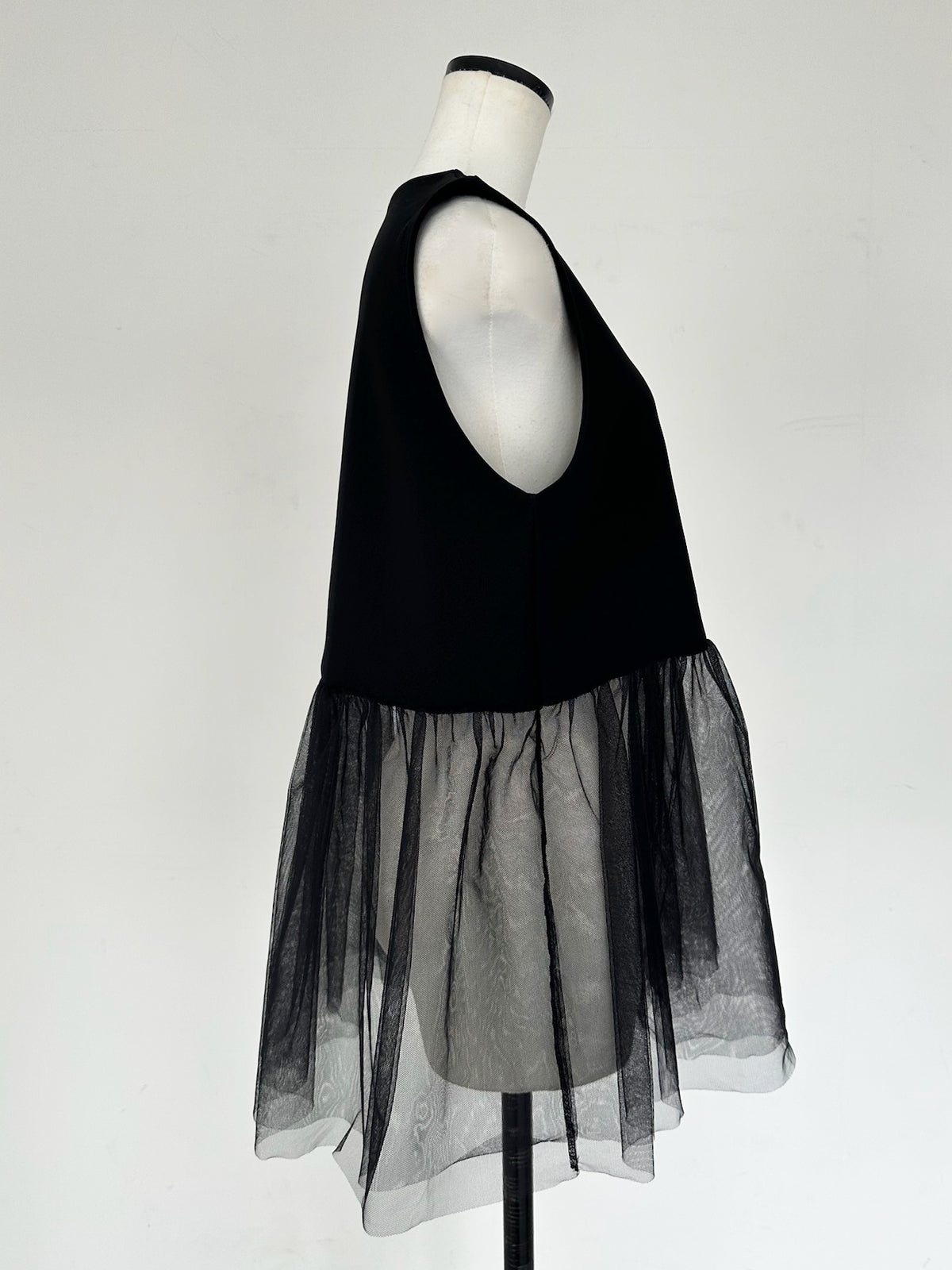 【SAMPLE SALE / swanë】 tulle switching open tunic