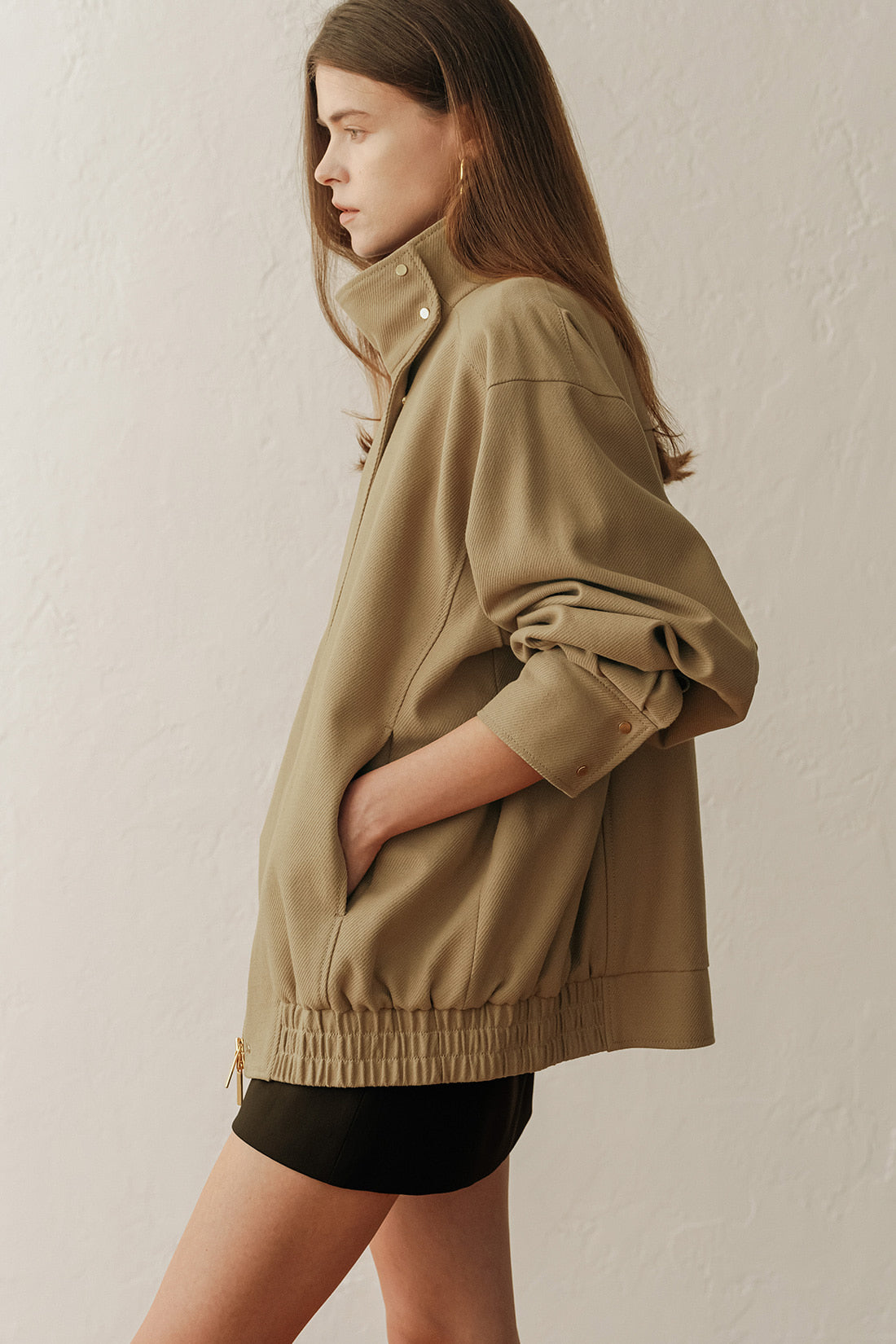 【ELBORN】Freya High-neck Safari Jumper