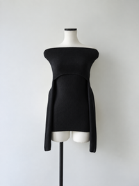 【celon】wool off shoulder knit
