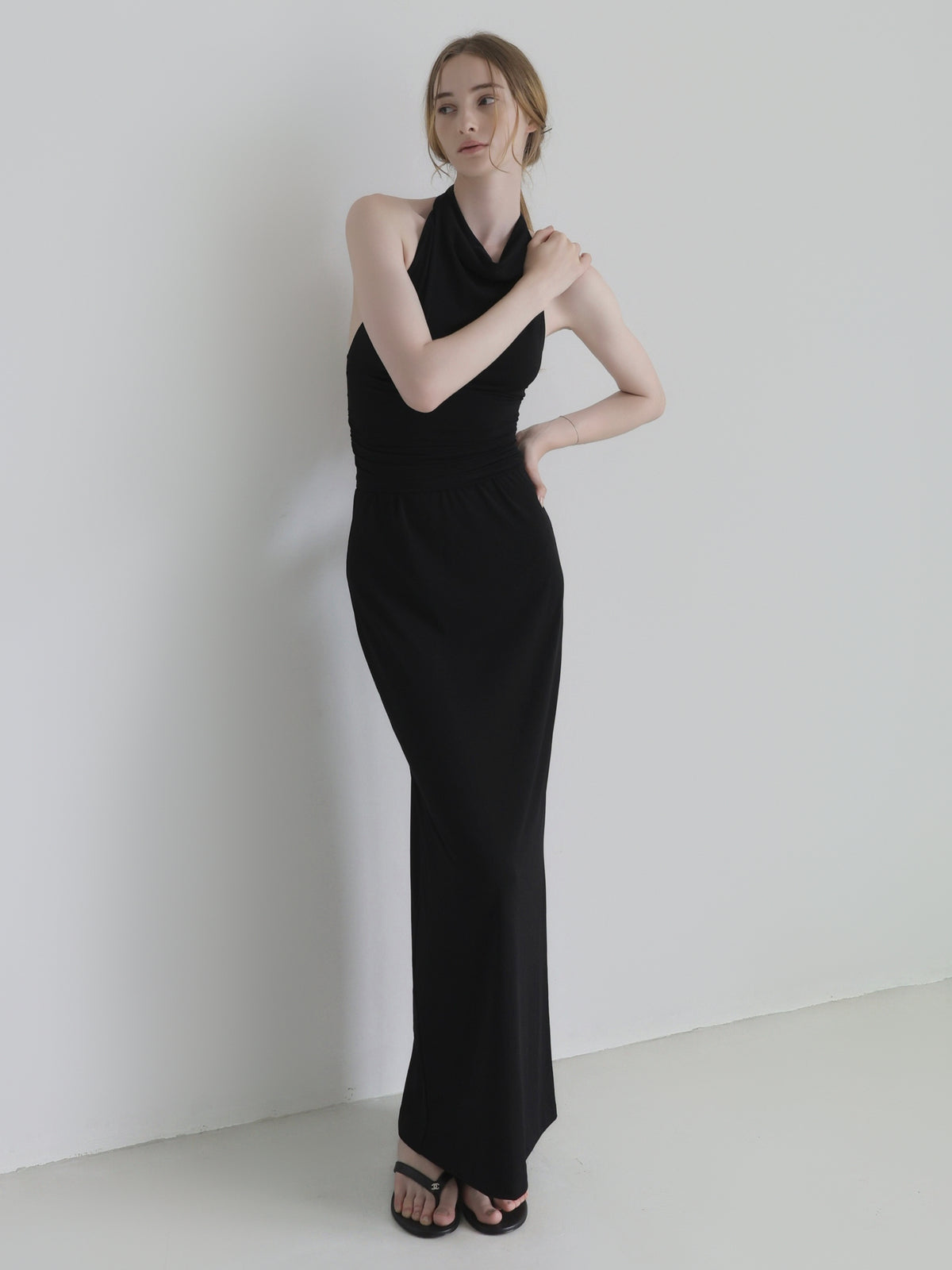 fluid halter neck set