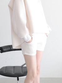 soft minimal sweat shorts