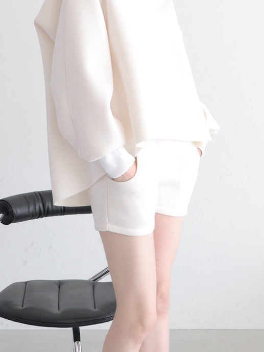 soft minimal sweat shorts