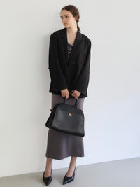 stripe-line tailored jacket