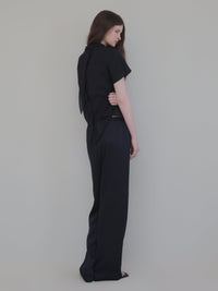 【NOWNS】Alma | Satin sleek pants