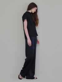 【NOWNS】Alma | Satin sleek pants