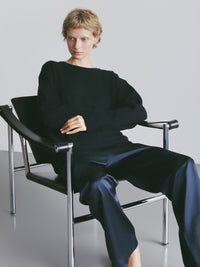 【NOWNS】Cassia | Cashmere round neck knit