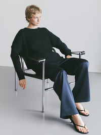 【NOWNS】Cassia | Cashmere round neck knit