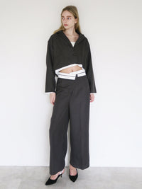 [ SAMPLE SALE ] cutoff cropped jacket
