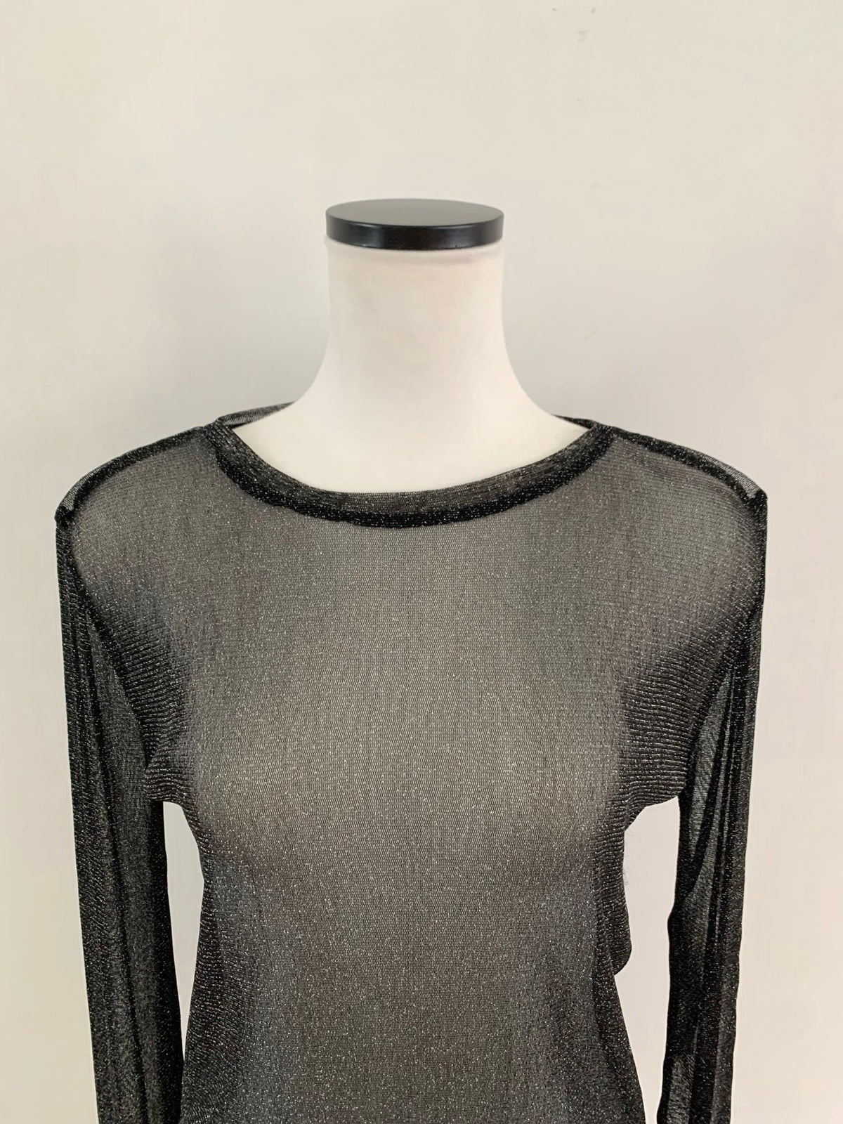 [ sample sale ] glitter sheer tops