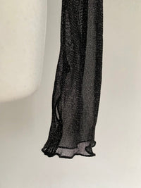 [ sample sale ] glitter sheer tops