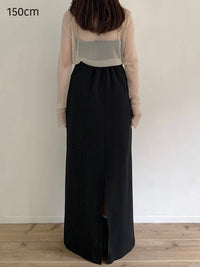 [ sample sale ] glitter sheer tops