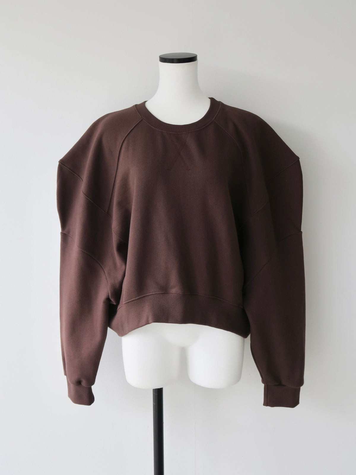 【AMOMMA】PUFF SLEEVE SWEAT - 起毛なし -