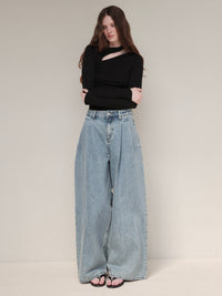 【AMOMMA】ASYMMETRIC CUT TOPS