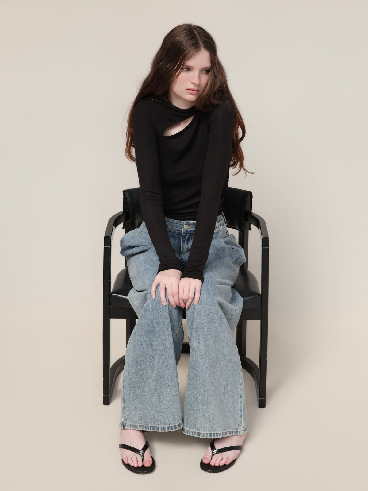 【AMOMMA】ASYMMETRIC CUT TOPS